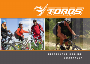Instrukcja Toros Moledo Rower