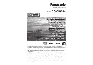 Manuál Panasonic CQ-C5355N Autorádio