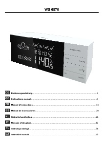 Manual Technoline WS 6870 Weather Station