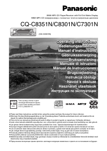 Brugsanvisning Panasonic CQ-C8351N Bilradio