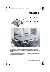 Manual de uso Panasonic KX-TS730EX Telefono de conferencia