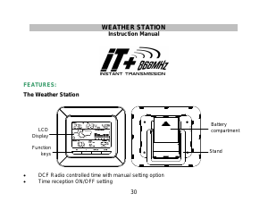 Handleiding Technoline WS 9273 IT Weerstation