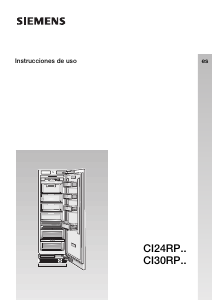 Manual de uso Siemens CI24RP00AU Refrigerador