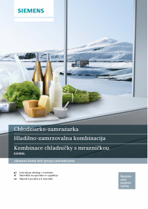 Manuál Siemens KA90NVI20N Lednice