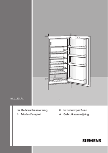 Bedienungsanleitung Siemens KI18LV52 Kühlschrank