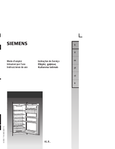 Instrukcja Siemens KI24RA60 Lodówka