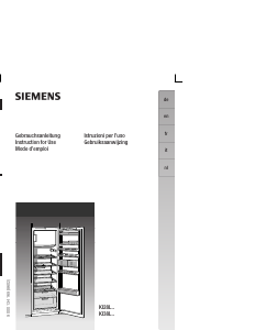 Instrukcja Siemens KI28LA50 Lodówka