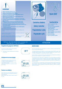 Manual de uso Rain Evo Contador de agua