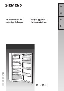Manual de uso Siemens KS34R425IE Refrigerador