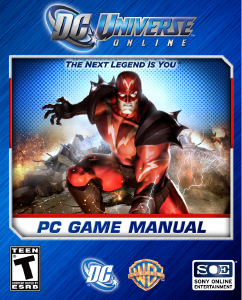 Manual PC DC Universe Online