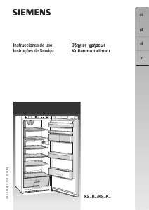 Hướng dẫn sử dụng Siemens KS38RA00IE Tủ lạnh
