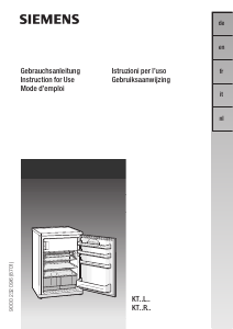 Instrukcja Siemens KT16LP41 Lodówka