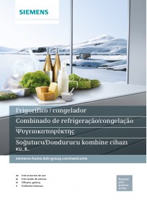 Manual de uso Siemens KU15RA60 Refrigerador