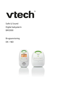 Brugsanvisning Vtech BM2000 Babyalarm