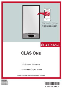 Kullanım kılavuzu Ariston CLAS One 30 Kombi