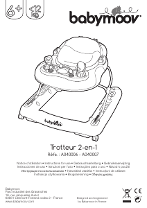 Manual Babymoov A040006 2in1 Baby Walker