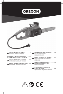 Manual Oregon CS1200-092 Ferăstrăul cu lanţ