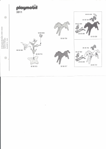 Mode d’emploi Playmobil set 3811 Western Cavalerie nordiste