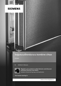 Kullanım kılavuzu Siemens KD56NXIF1N Donduruculu buzdolabı