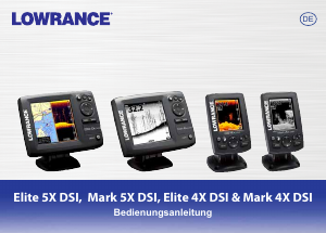 Bedienungsanleitung Lowrance Mark 4X DSI Fischfinder