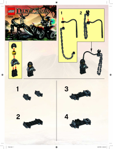 Mode d’emploi Lego set 7294 Dino Quad