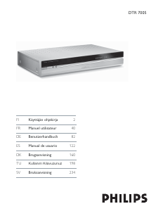 Bruksanvisning Philips DTR7005 Digitalmottagare