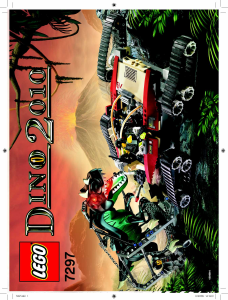 Bruksanvisning Lego set 7297 Dino Transport