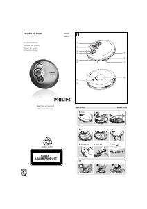 Manual Philips AX2400 Discman