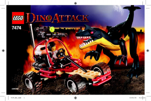 Mode d’emploi Lego set 7474 Dino Urban avenger contre Raptor
