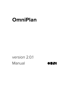 Bruksanvisning Omni Group OmniPlan 2