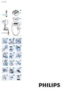 说明书 飞利浦 HP6508 脱毛器