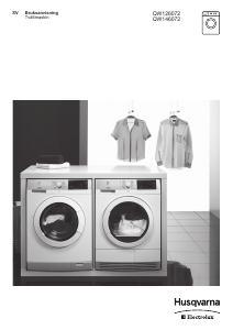 Bruksanvisning Husqvarna-Electrolux QW126072 Tvättmaskin