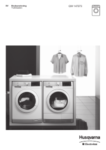 Bruksanvisning Husqvarna-Electrolux QW147273 Tvättmaskin