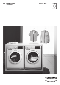 Bruksanvisning Husqvarna-Electrolux QW147482 Tvättmaskin