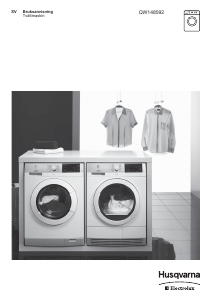Bruksanvisning Husqvarna-Electrolux QW148592 Tvättmaskin