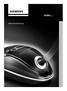 Bedienungsanleitung Siemens VS08G1223 Staubsauger