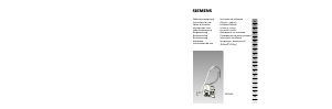 Hướng dẫn sử dụng Siemens VS59E80 Máy hút bụi