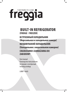 Instrukcja Freggia LBBF1660 Lodówko-zamrażarka