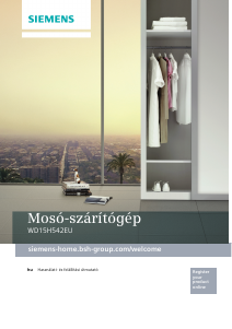 Használati útmutató Siemens WD15H542EU Mosó-szárítógép