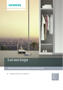 Manuale Siemens WK14D542EU Lavasciuga