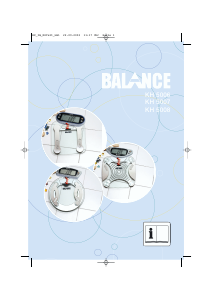 Handleiding Balance KH 5506 Weegschaal