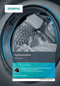 Käyttöohje Siemens WM6HXKL0DN Pesukone