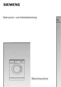 Priručnik Siemens WXLP162A Stroj za pranje rublja