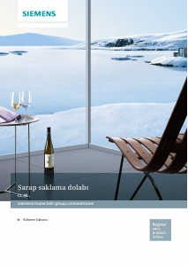 Kullanım kılavuzu Siemens CI24WP02 Şarap dolabı