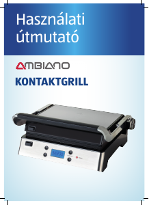 Használati útmutató Ambiano KG 9000 Kontaktgrill