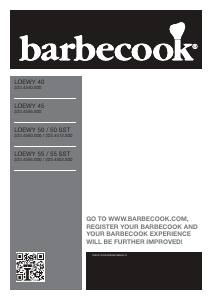 Manual de uso Barbecook Loewy 55 Barbacoa