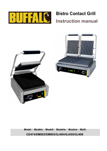 handleiding-buffalo-gj454-contactgrill