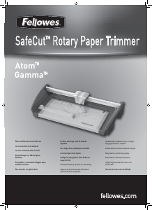 Instrukcja Fellowes Atom A3 Trymer do papieru
