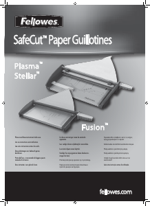 Mode d’emploi Fellowes Plasma A4 Coupeur de papier