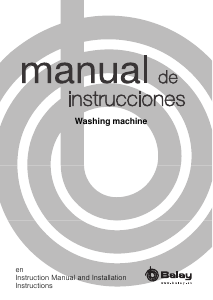 Handleiding Balay 3TI60081A Wasmachine